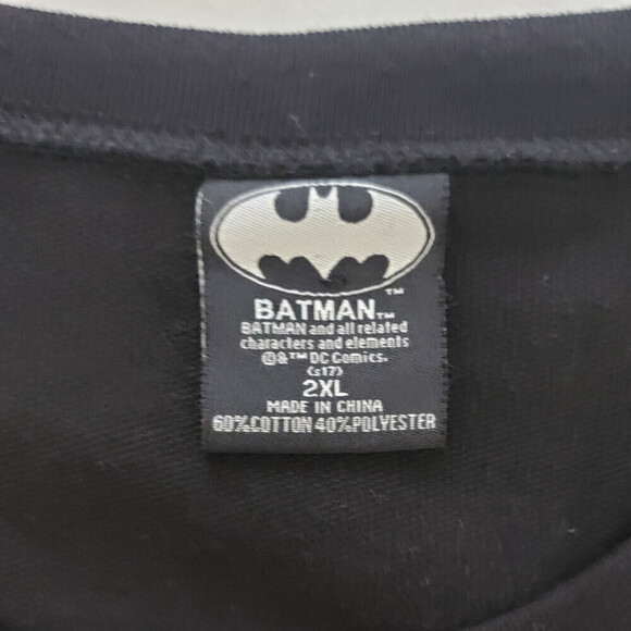 BATMAN Juniors Reversible Sequin Logo Sweatshirt - 2XL - Picture 5 of 7